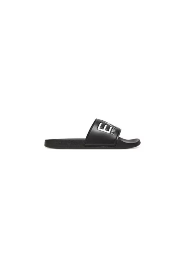 EA7 Slapi barbati Emporio Armani - 7X000108 AF15118 - Sintetic - 35 EU - Negru