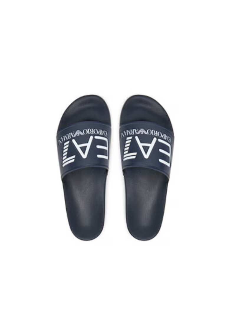 EA7 Slapi barbati Emporio Armani - 7X000108 AF15118 - Sintetic - Bleumarin - Bleumarin