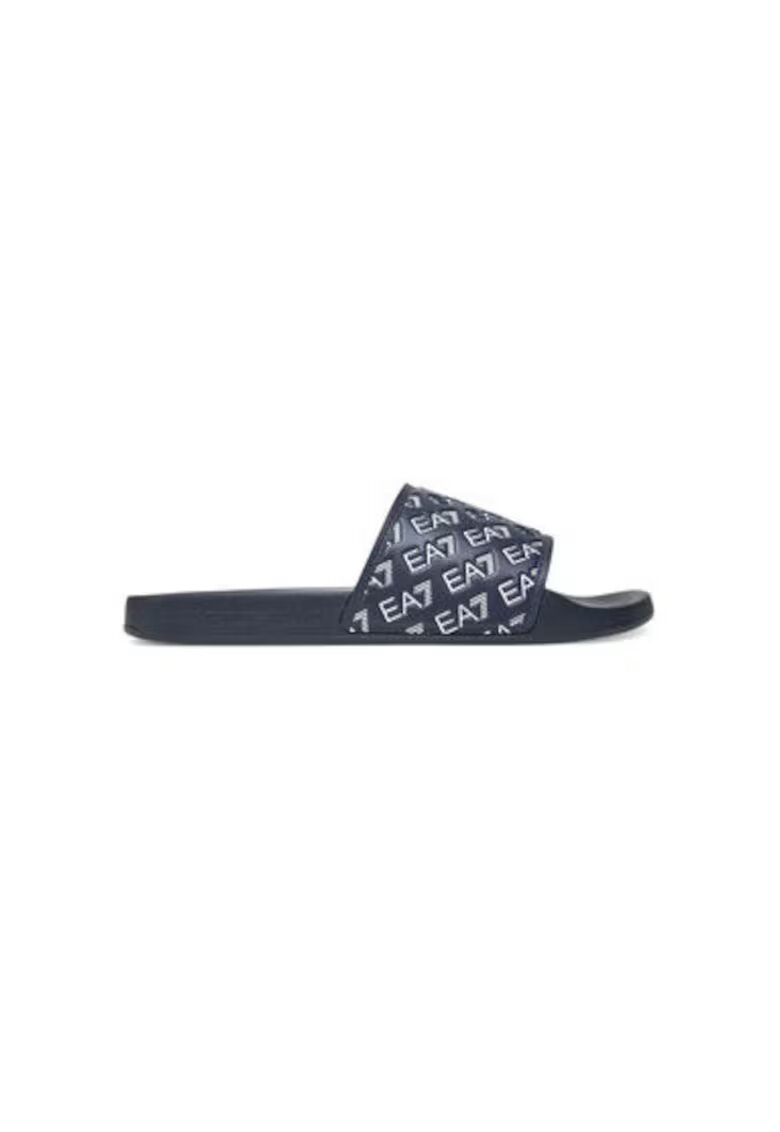 EA7 Slapi barbati Emporio Armani - 7X000109 AF15125 - Sintetic - Bleumarin - Bleumarin