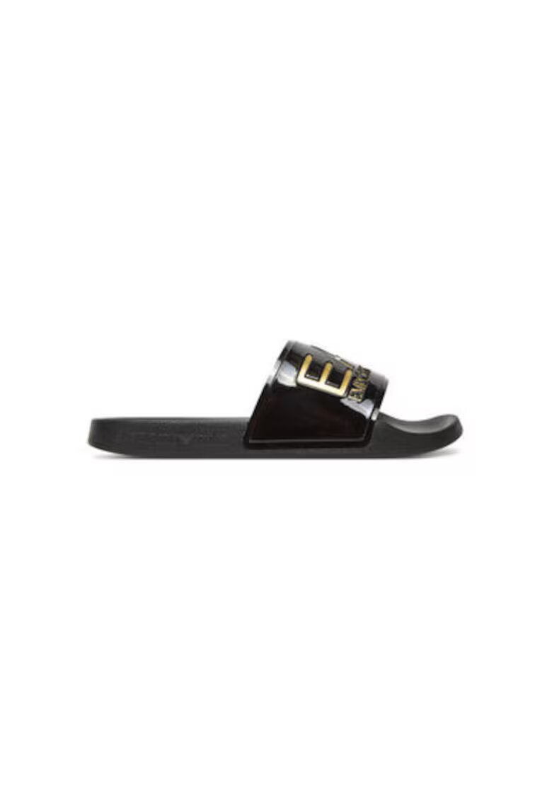 EA7 Slapi Emporio Armani Negru - Negru