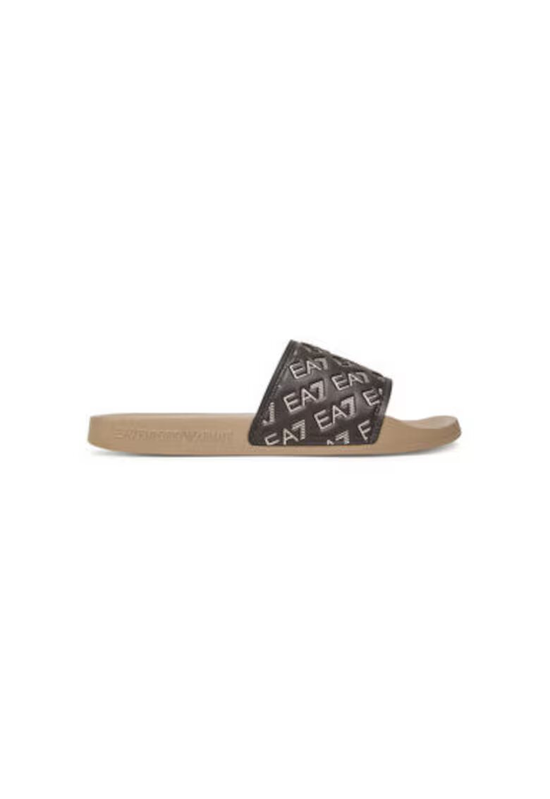 EA7 Slapi unisex Emporio Armani - 7X000109 AF15125 - Sintetic - Maro - Maro