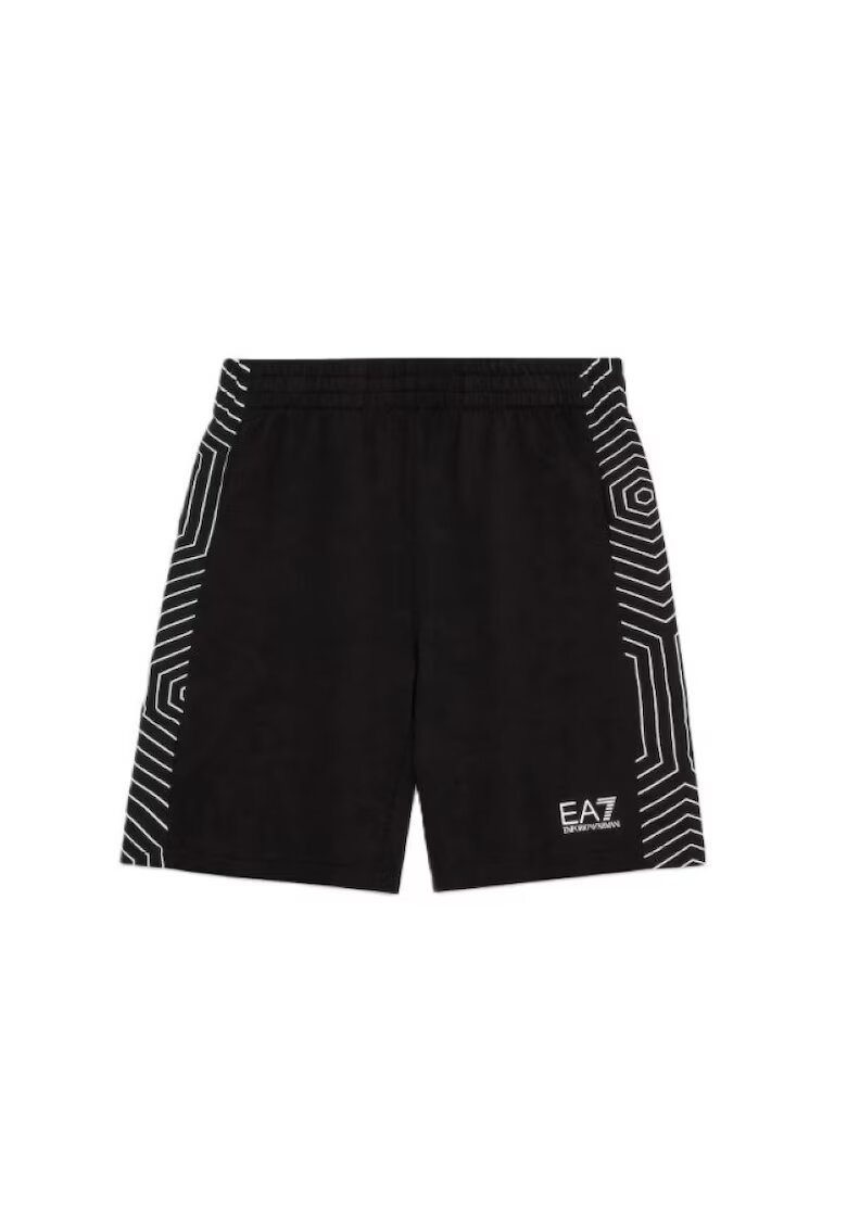 EA7 Sort BOY BERMUDA GRAPHIC COFT-7B000046-AF10380-UC001