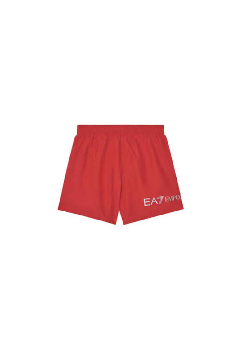EA7 Sort de baie copii - Emporio Armani - rosu - poliester - 14 ani - 164cm