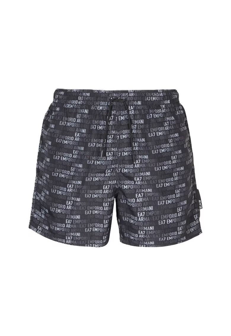 EA7 Sort de baie M MONOGRAM NEWSPAPER BOXER-7M000510-AF13059-MC085