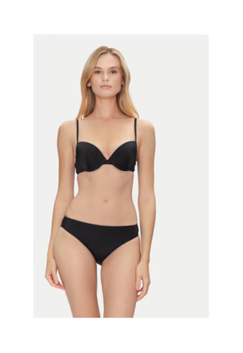 EA7 Sutien - Emporio Armani - 7W000320 AF12599 UC001 - negru - poliester-elastan -