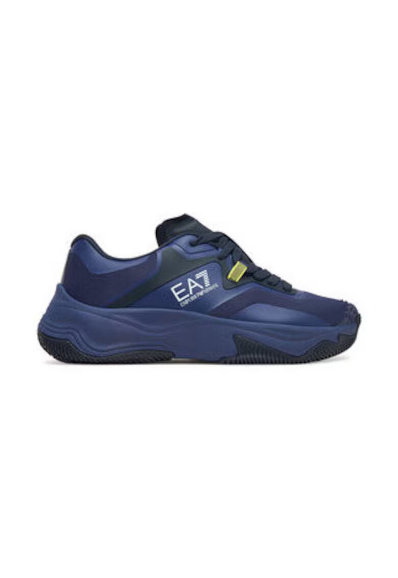 EA7 Tenisi barbati - Emporio Armani textil - albastru