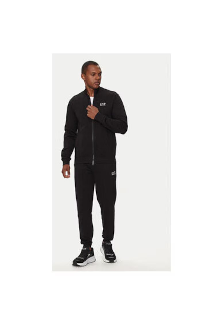 EA7 Trening barbati Emporio Armani - 8NPV60 PJVRZ - Bumbac - Negru - Negru