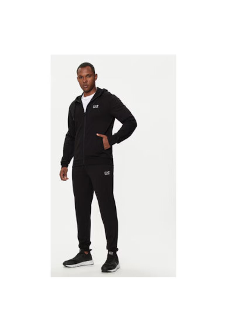 EA7 Trening barbati Emporio Armani - 8NPV63 PJVRZ - Bumbac - Negru - Negru