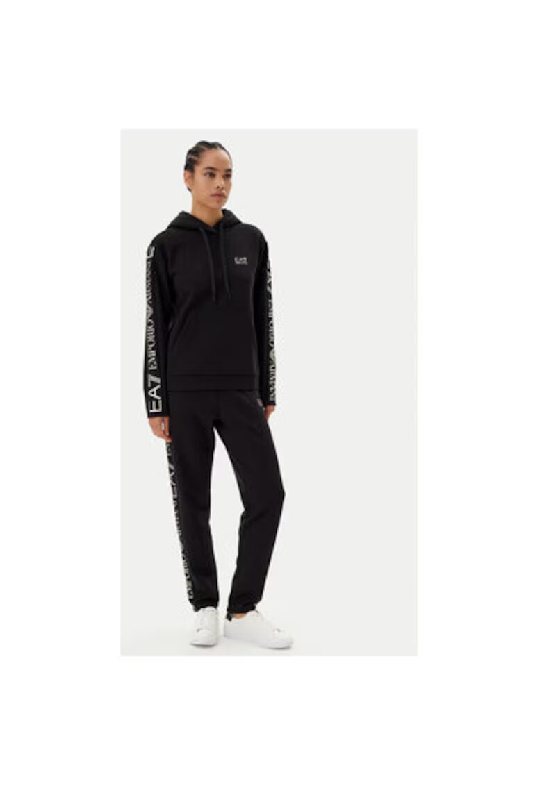 EA7 Trening dama Emporio Armani - 7W000116 AF10443 - Poliester/Bumbac - 2XL INTL - Negru