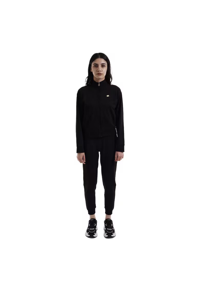 EA7 Trening Emporio Armani Train Core Lady W T-suit Fz ChFemei - Negru