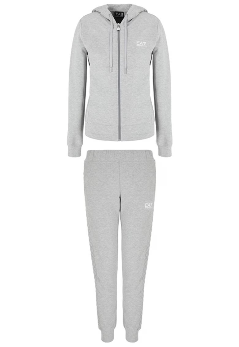 EA7 Trening pentru Femei - w t-suit ho fz ch stitch - 8NTV57-TJCQZ-3905 - Gri - Gri