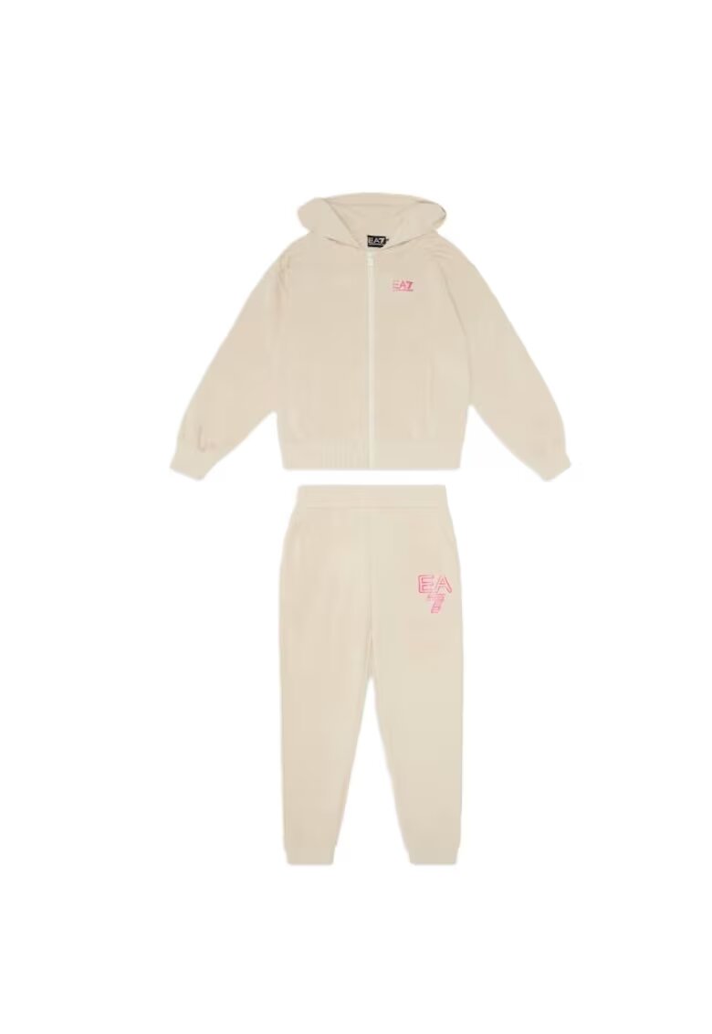 EA7 Trening pentru Fete - girl ho fz ch - 7G000048-AF13135-U1079 - Bej - Bej