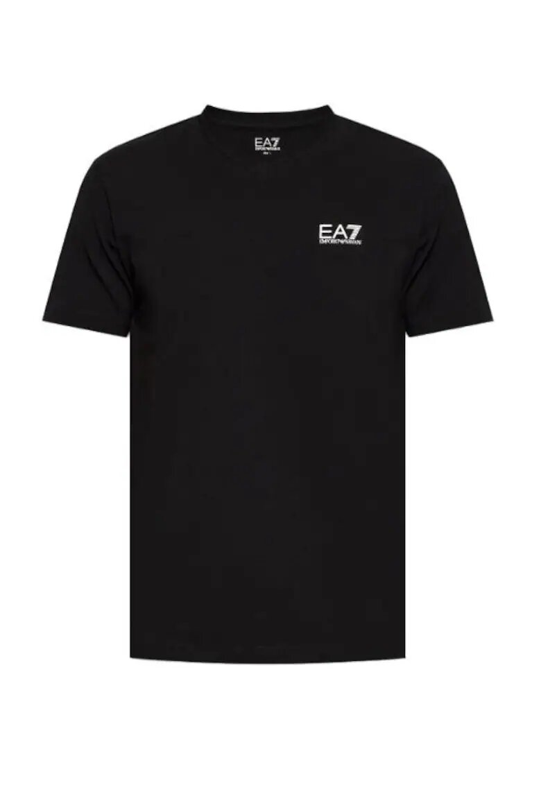 EA7 Tricou barbati - Emporio Armani 304213014 - Bumbac - Albastru - Negru