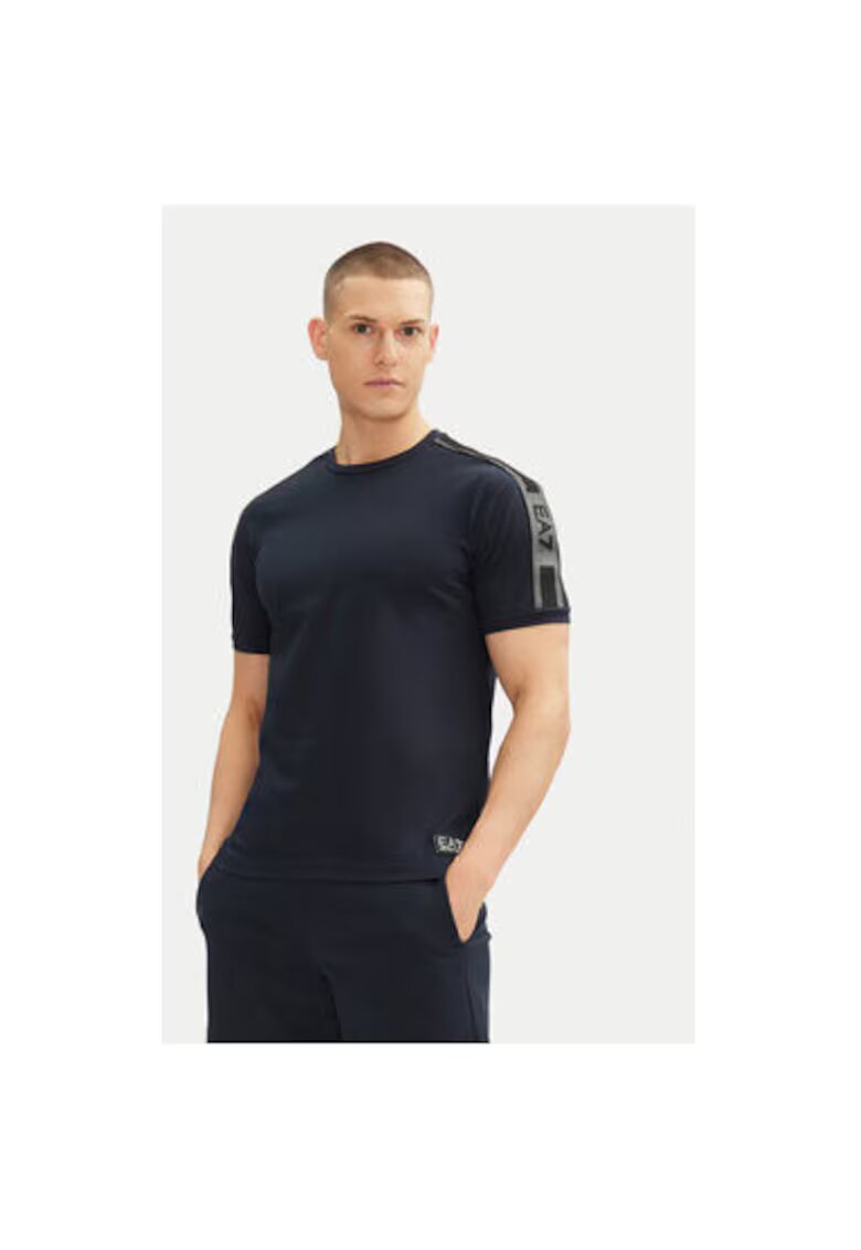 EA7 Tricou barbati Emporio Armani - 7M000138 AF10375 - Bumbac - Bleumarin - Bleumarin