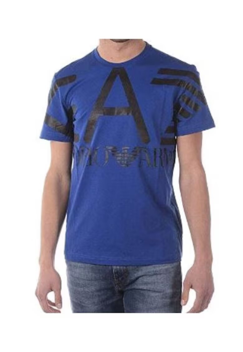 EA7 Tricou cu logo supradimensionat -