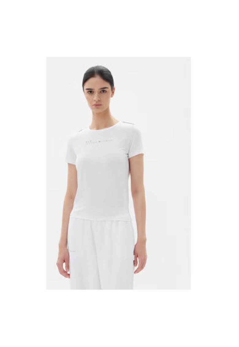 EA7 Tricou dama Emporio Armani - 7W000274 AF12945 - Poliester/Viscoza - Alb - Alb