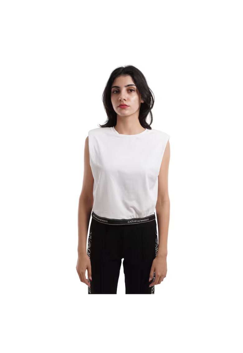 EA7 Tricou Emporio Armani Train Logo Series W Boxy Tee SS Tape 3DTT22TJ6SZ01100