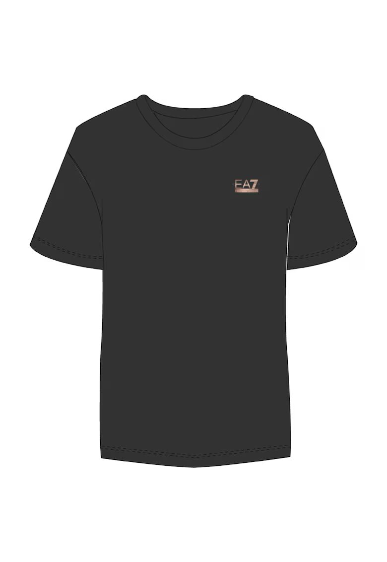 EA7 Tricou pentru 6DTT07-TJDZZ-0210 - Negru - Negru