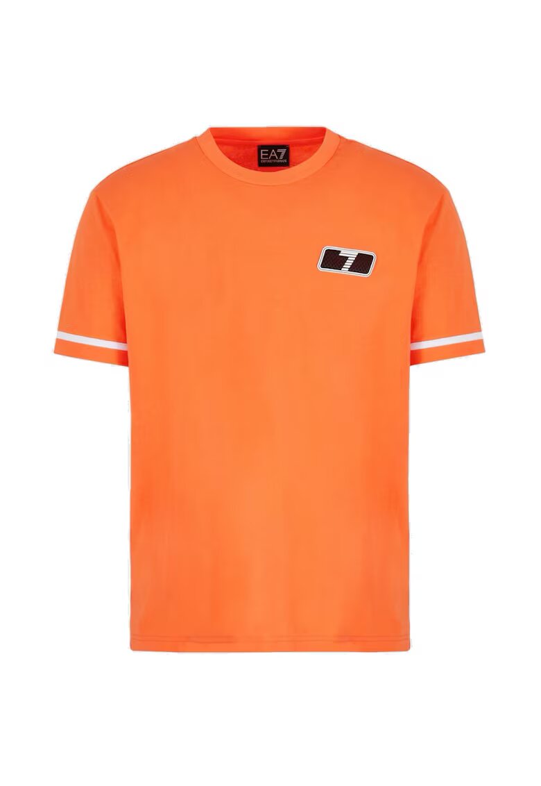 EA7 Tricou pentru Drumetie - 3DPT13-PJ3BZ-1661 - Portocaliu - Portocaliu