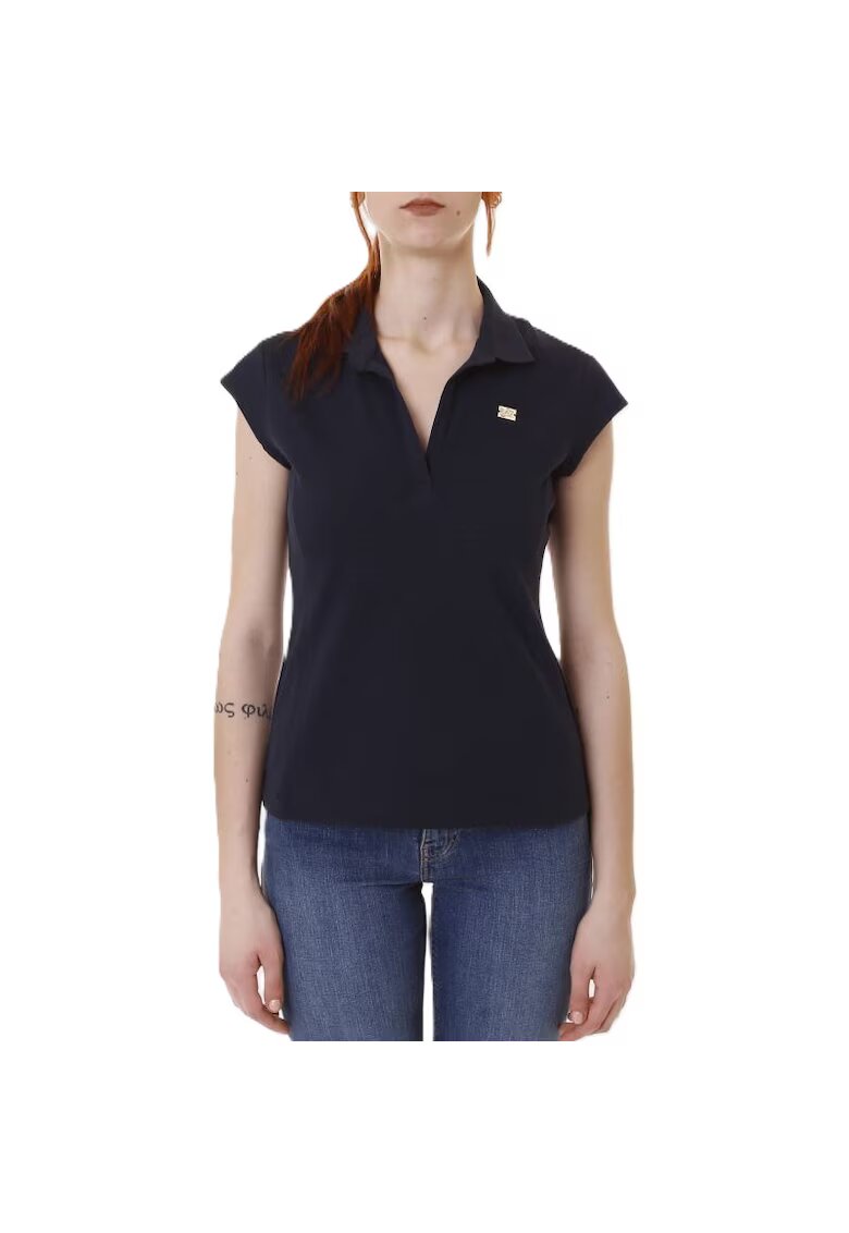 EA7 Tricou pentru Drumetie - 3DTF11-TJ9DZ-1555 - Albastru - Albastru