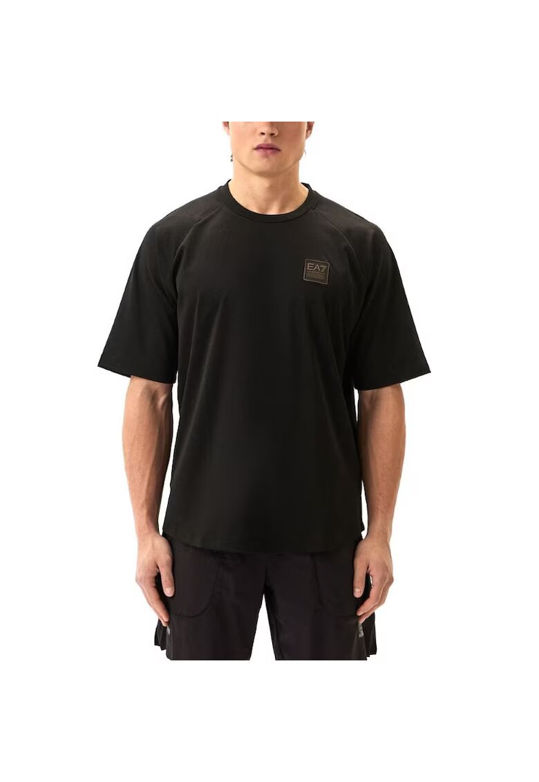 EA7 Tricou pentru Drumetie - 6DPT25-PJUYZ-1200 - Negru - Negru