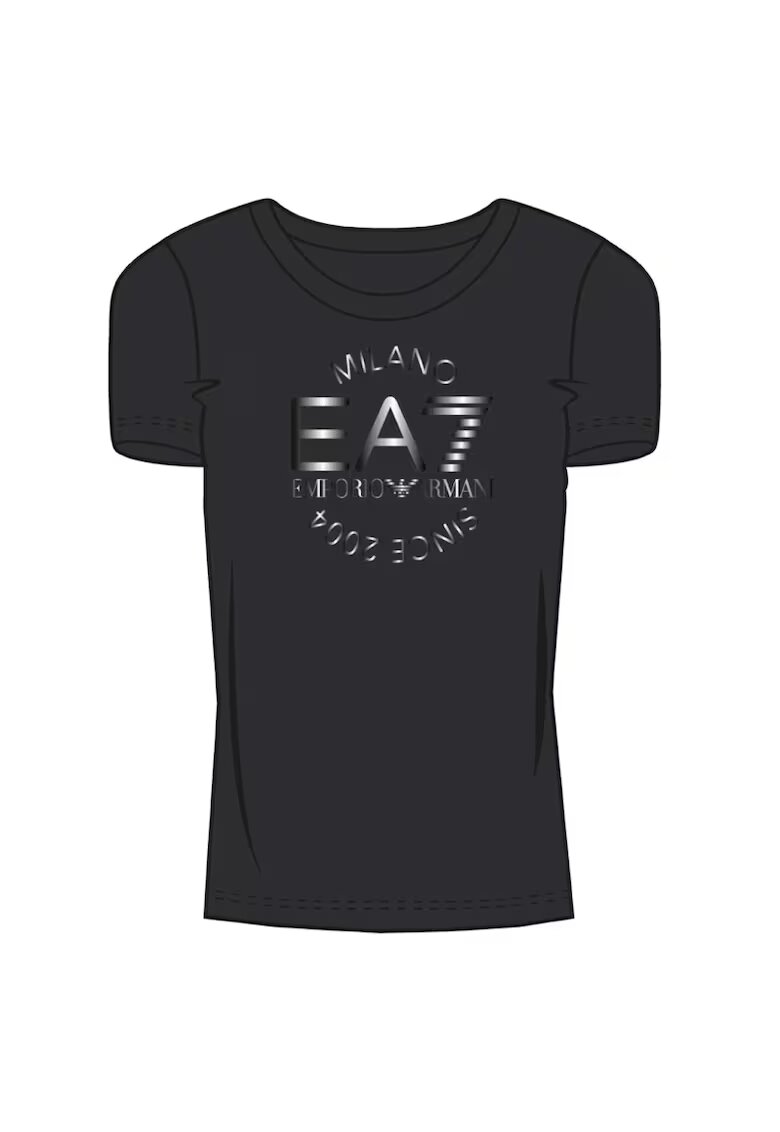 EA7 Tricou pentru Drumetie - 6DTT20-TJQCZ-1200 - XS INTL - Negru