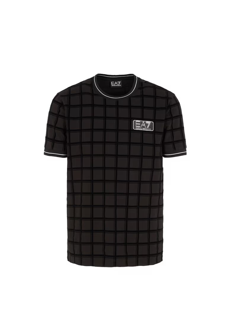 EA7 Tricou pentru Drumetie - 6RPT33-PJSNZ-1200 - Negru - Negru