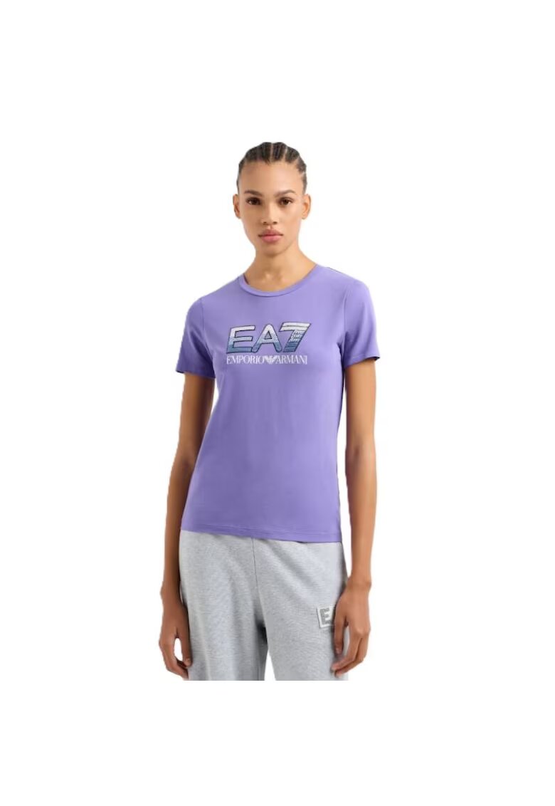 EA7 Tricou pentru Femei - 7W000183-AF10373-UA050 - Mov