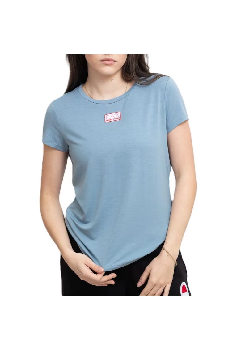 EA7 Tricou pentru Femei - w tee - 3DTT17-TJKUZ-1533 - Albastru - Albastru