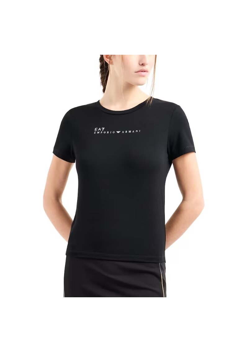 EA7 Tricou pentru Femei - w tee - 7W000274-AF12945-UC001 - Negru - Negru