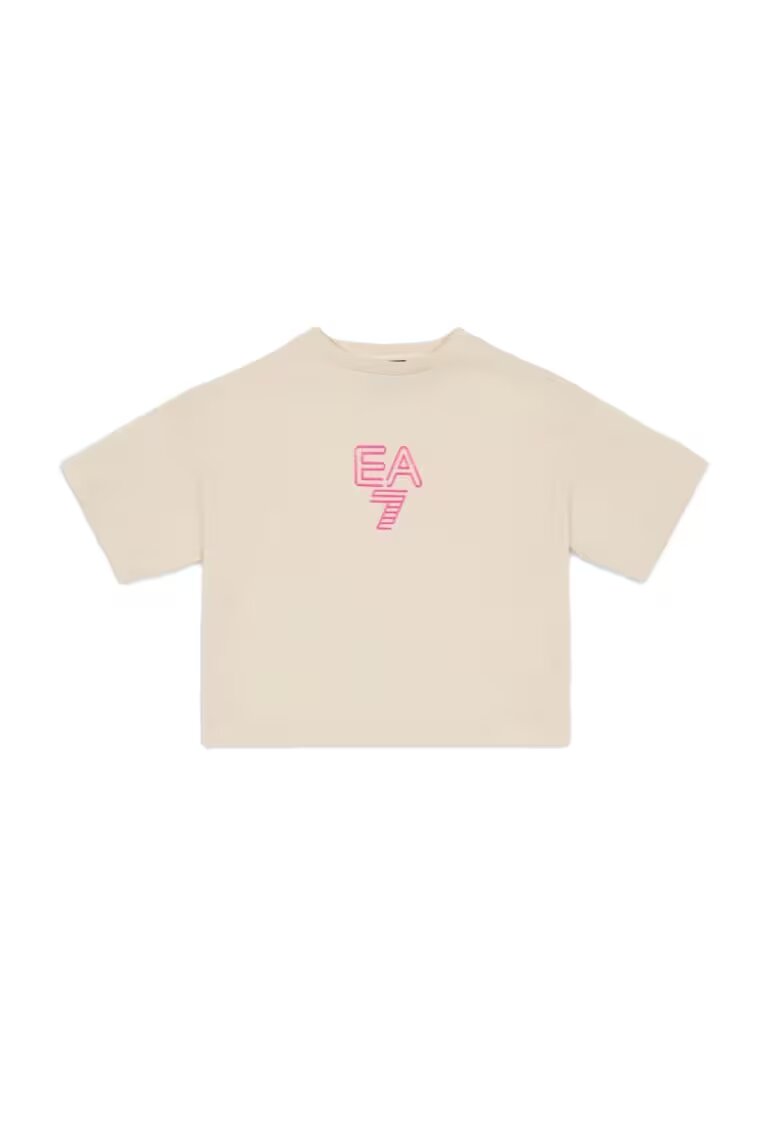 EA7 Tricou pentru Fete - girl tee ss - 7G000042-AF12503-U1079 - Bej - Bej