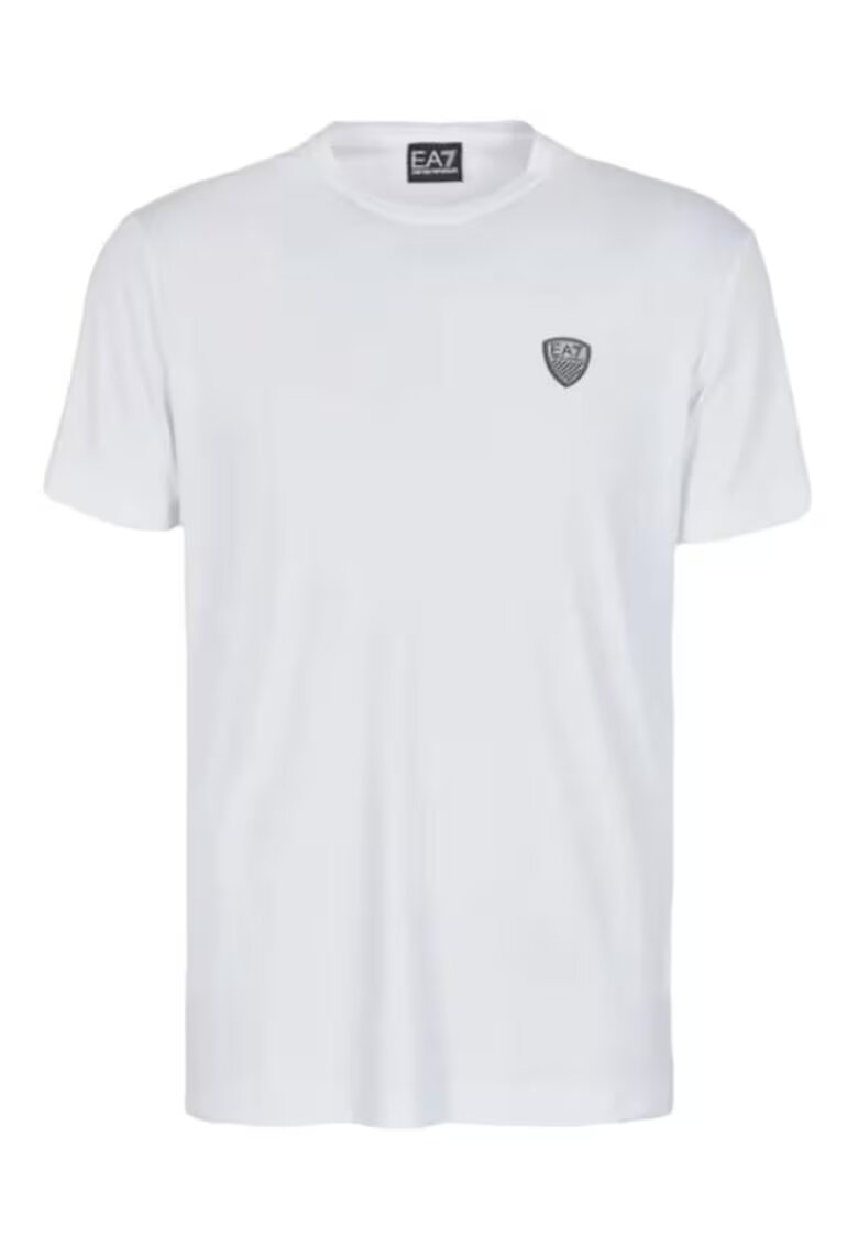 EA7 Tricou pentru Premium Shield - M TEE SS VI PA - 8NPT16-PJRGZ-1100 - L INTL - Alb