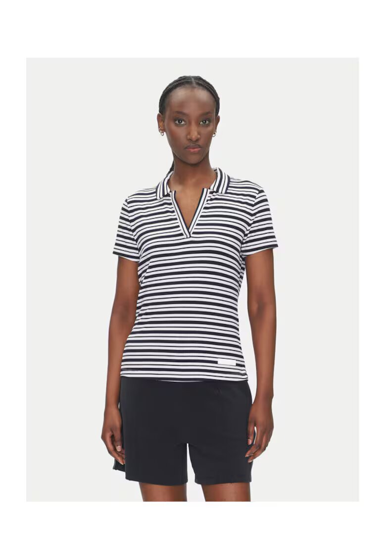 EA7 Tricou Polo dama Emporio Armani - 7W000490 AF12654 - Viscoza/Elastan - 99875 - Alb