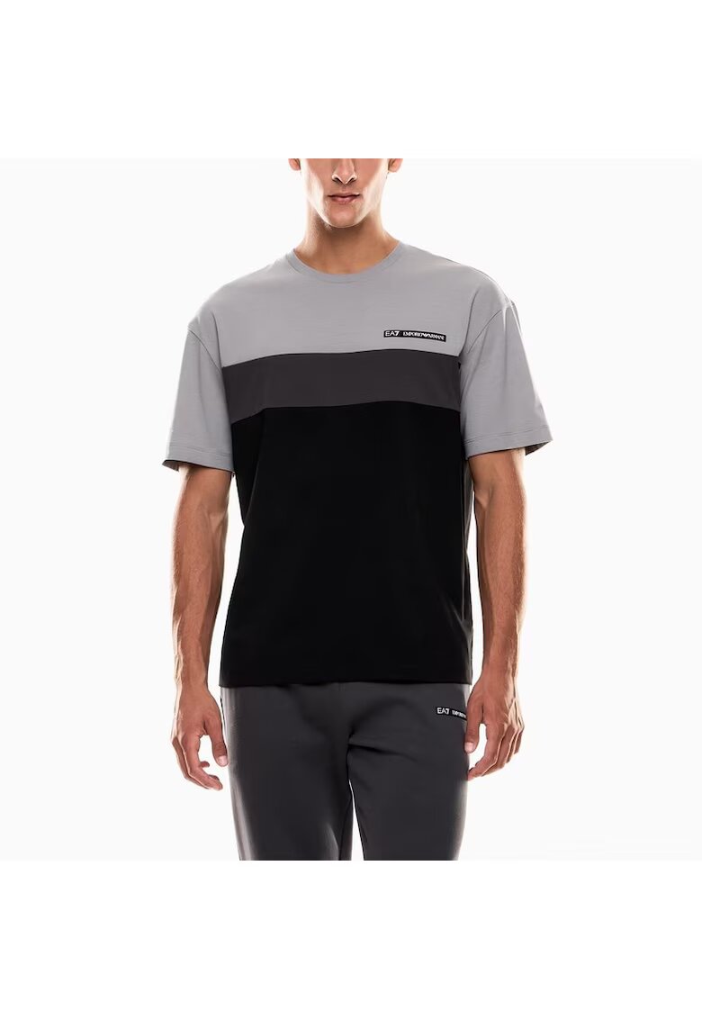 EA7 Tricou TRAIN ATHLETIC COLOUR BLOCK M TEE SS-7M000935-AF16548-U8062