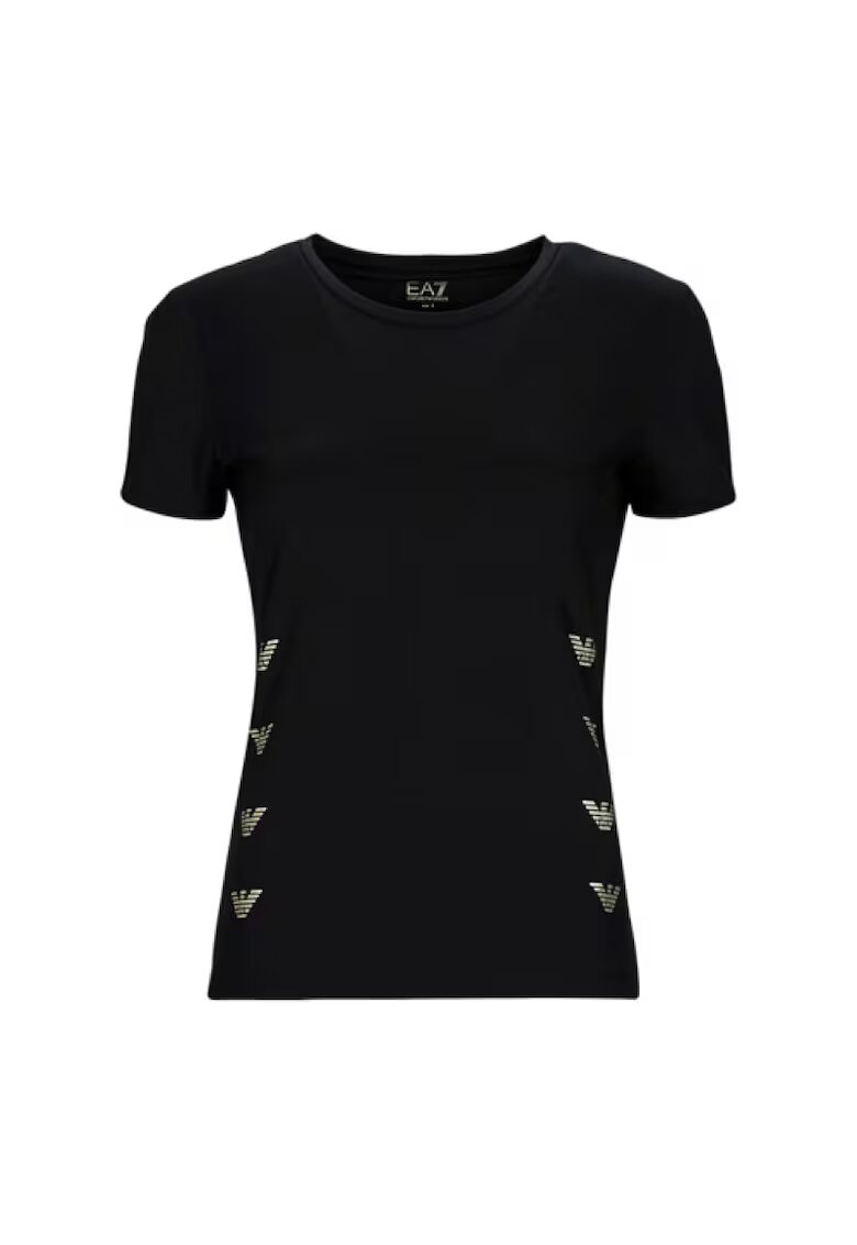 EA7 Tricou W Tee Ss Multilogo - 3RTT08-TJDZZ-0200 - Femei - Negru - Negru