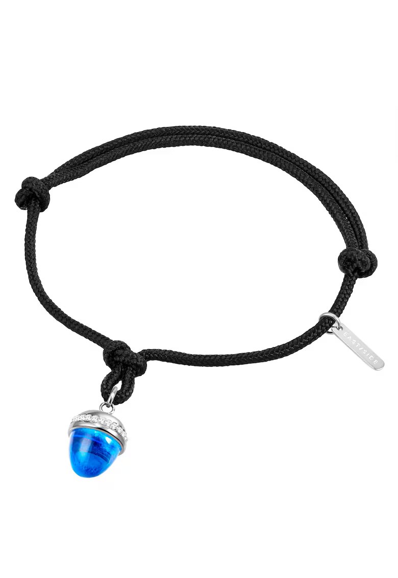 Eastside Bratara cu talisman din cristal - Negru
