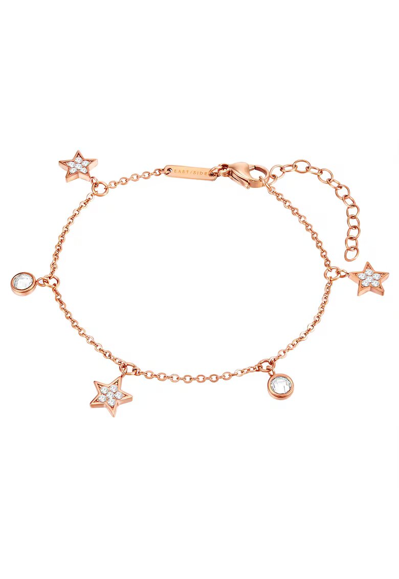 Eastside Bratara placata cu aur de 18K - Auriu rose