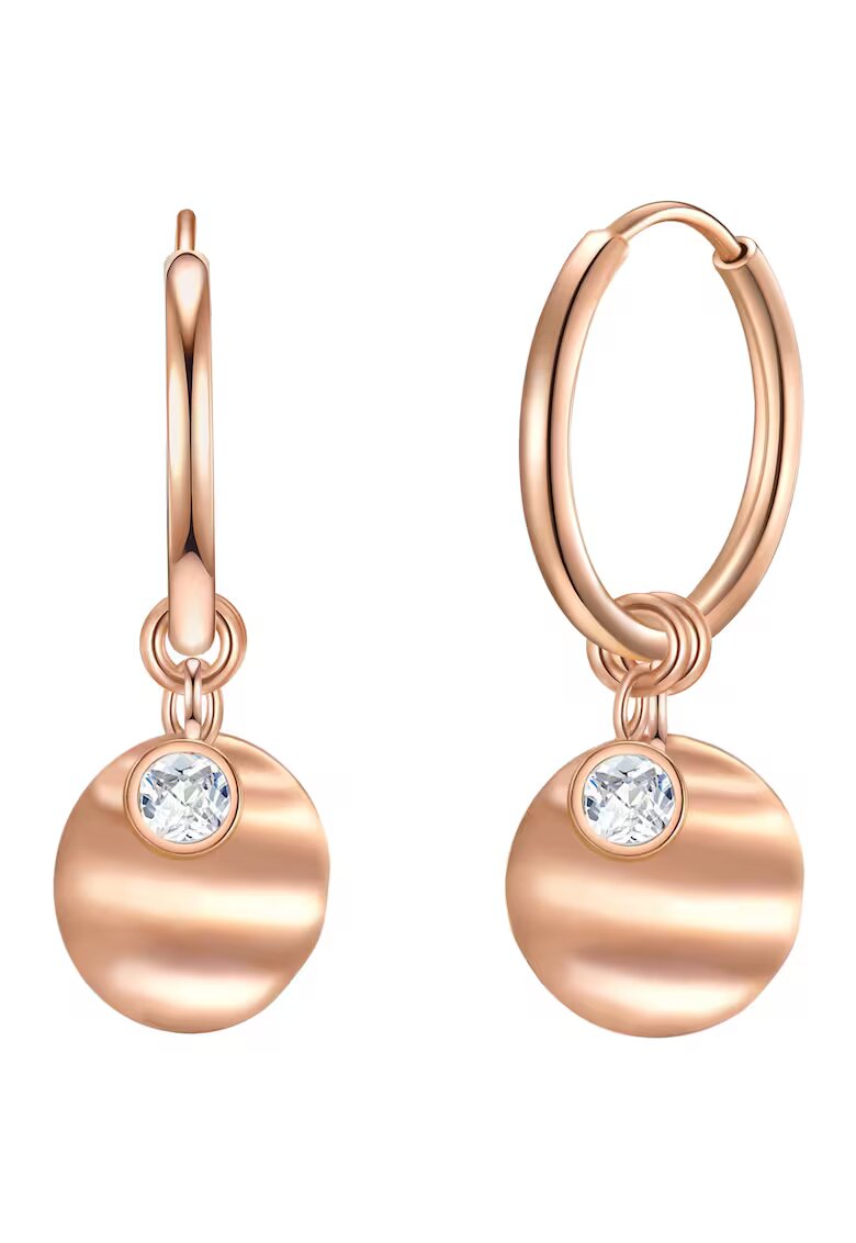 Eastside Cercei din otel inoxidabil cu zirconia 19537 - Auriu rose
