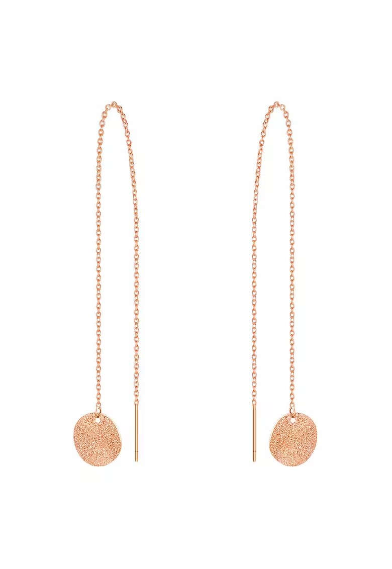 Eastside Cercei drop placati cu aur de 14K - Auriu rose