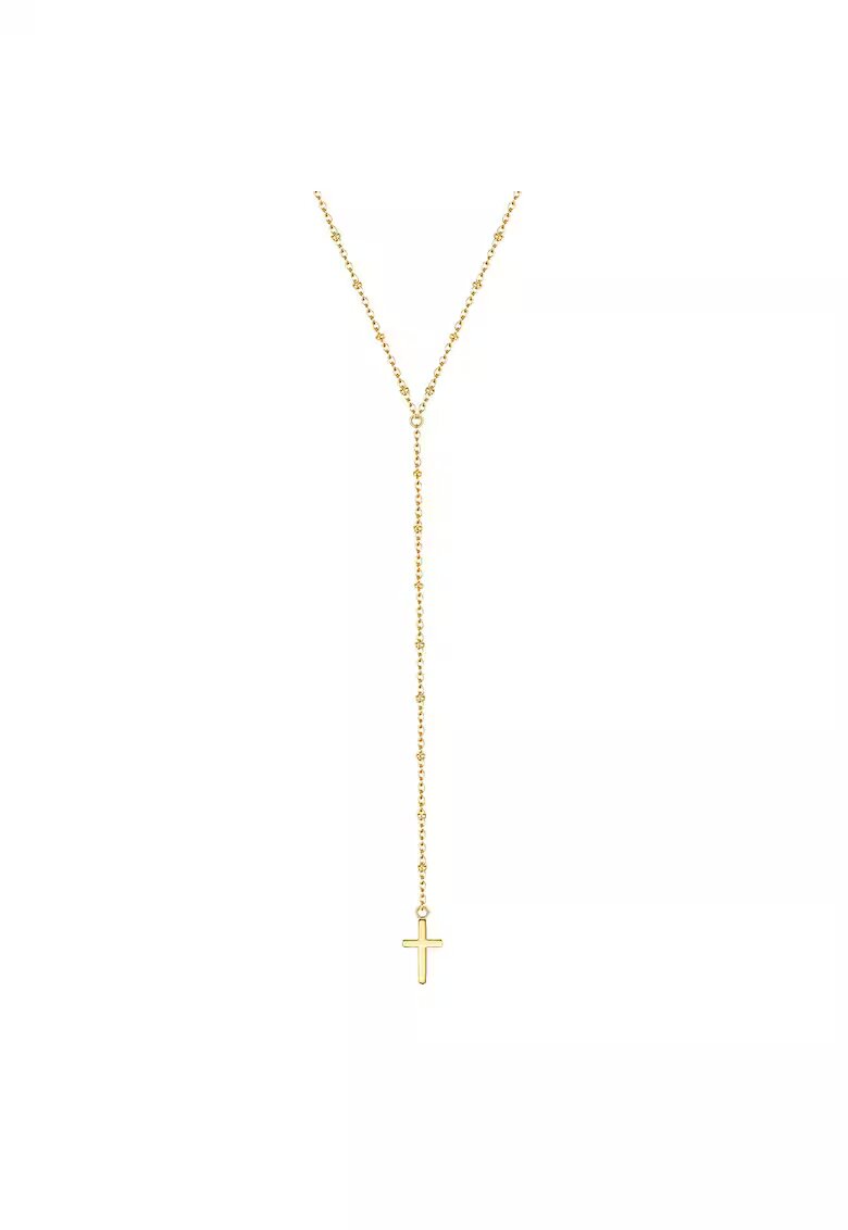 Eastside Colier din otel inoxidabil placat cu aur de 14K - Auriu