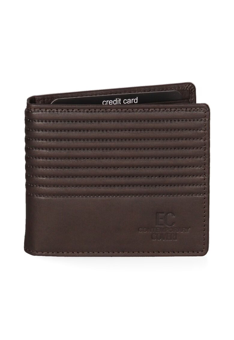 EC Contemporary Coveri Portofel cu clips pentru bani - Maro taupe