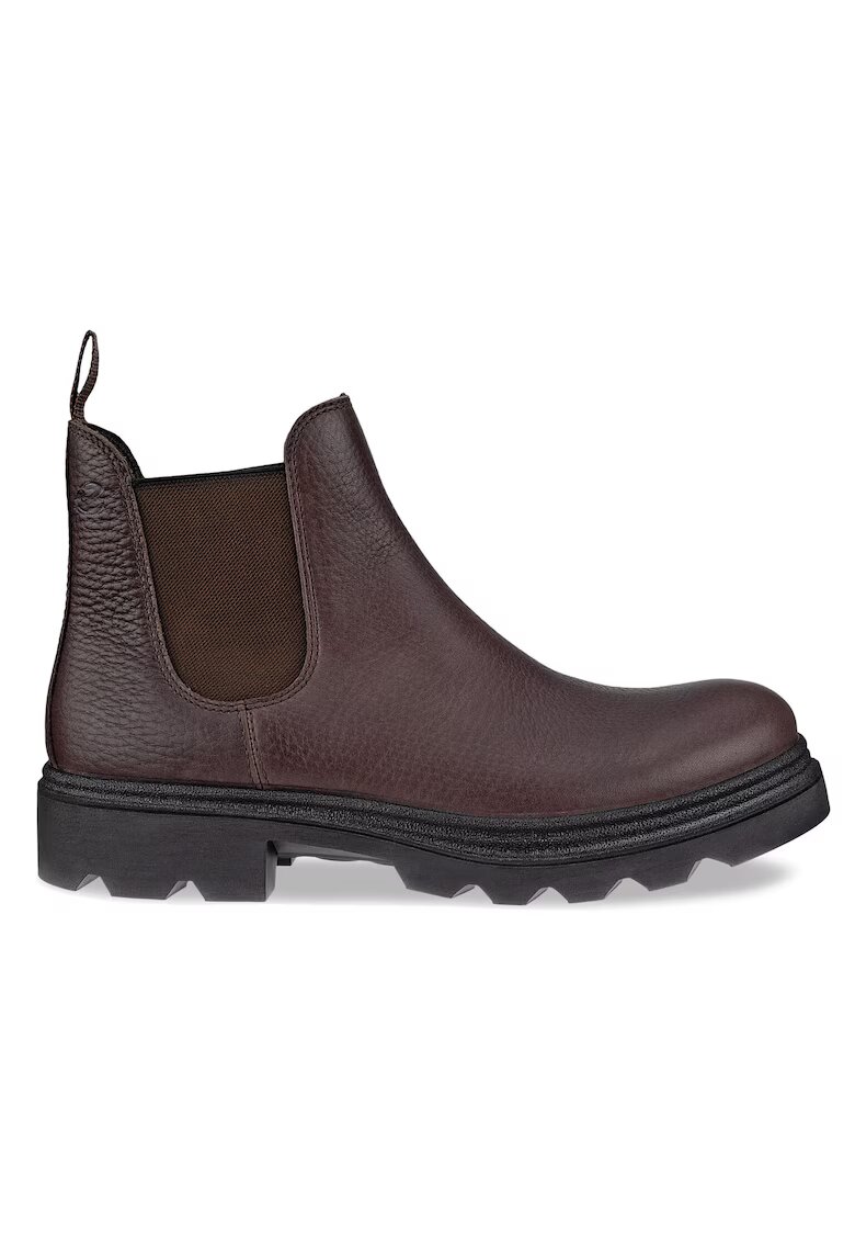 ECCO Botine cu glezna joasa barbati 21475401072 - Piele naturala - Maro - Maro