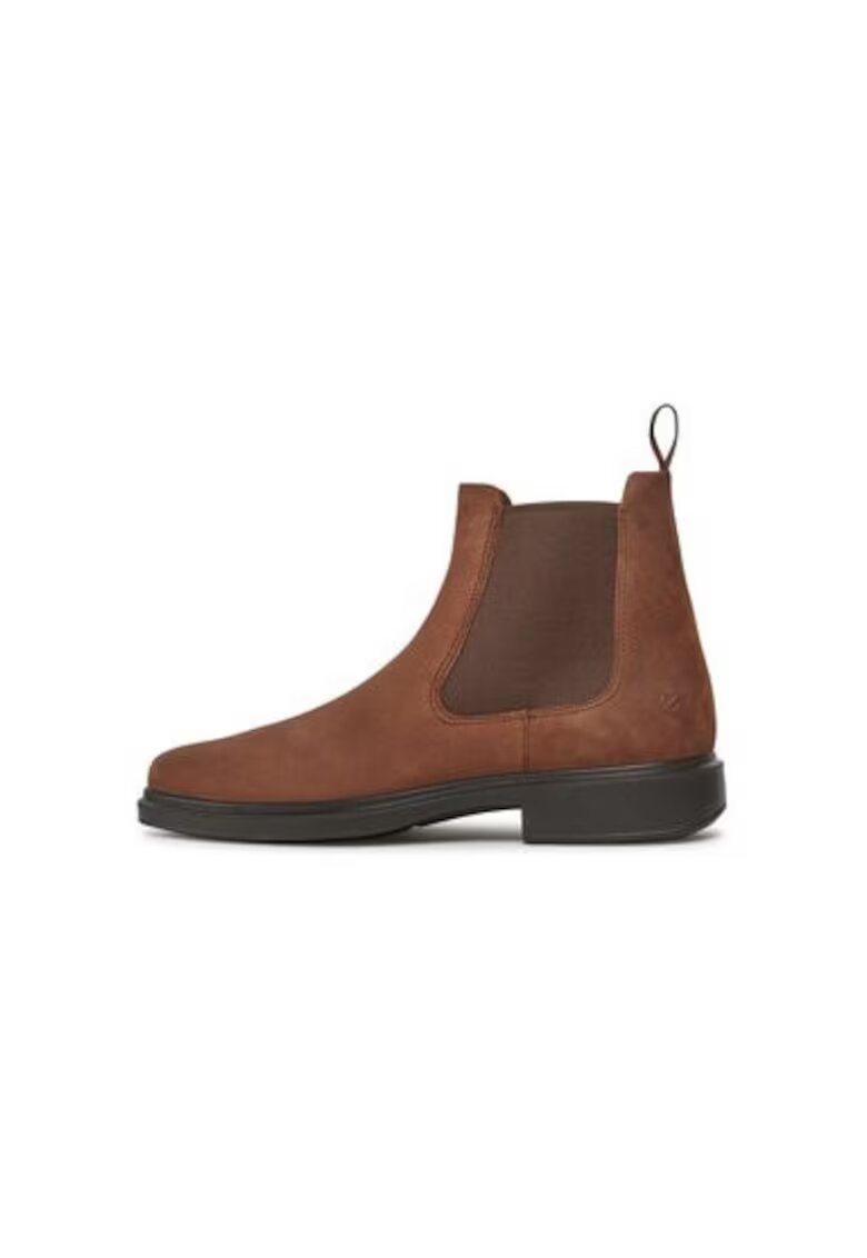 ECCO Botine cu glezna joasa pentru barbati 50022402667 - Piele naturala - Maro - Maro