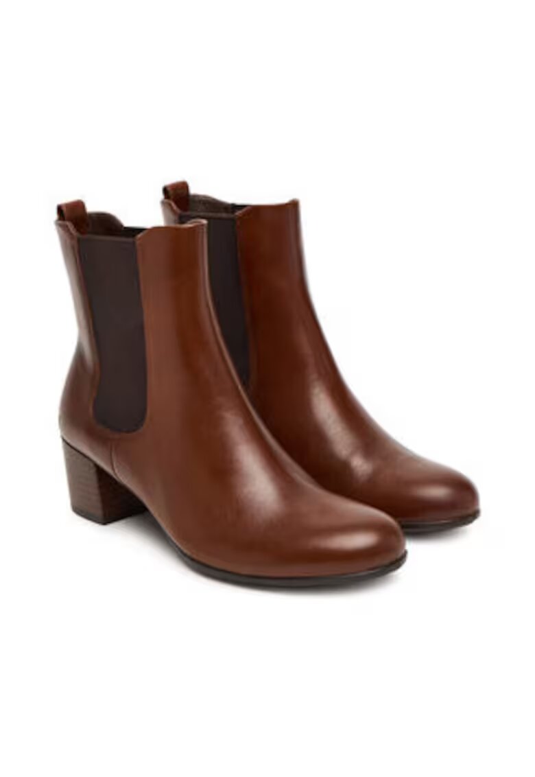 ECCO Botine dama - 305537713 - piele naturala - maro