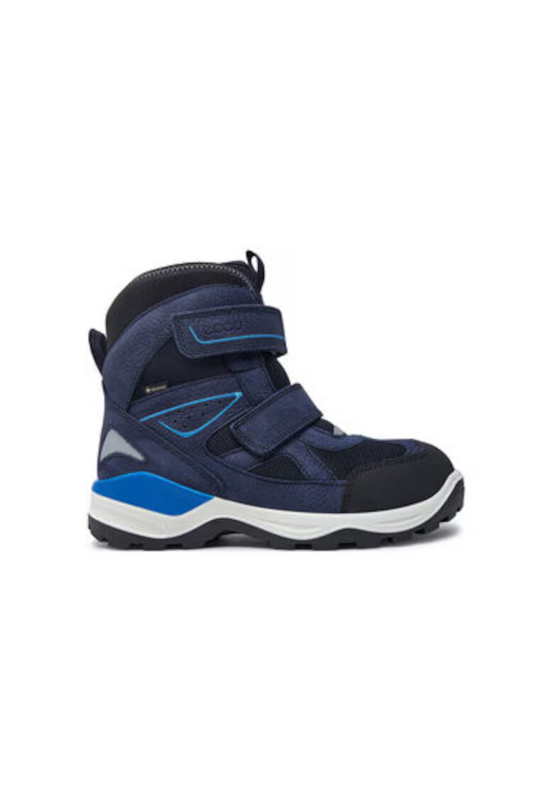 ECCO Cizme de iarna barbati 71026360159 - Piele naturala - Albastru