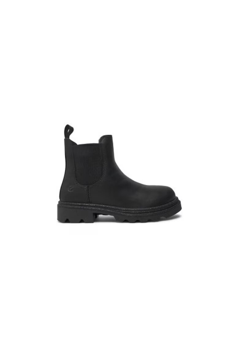 ECCO Ghete baieti 304341595 - Piele naturala - Negru - Negru