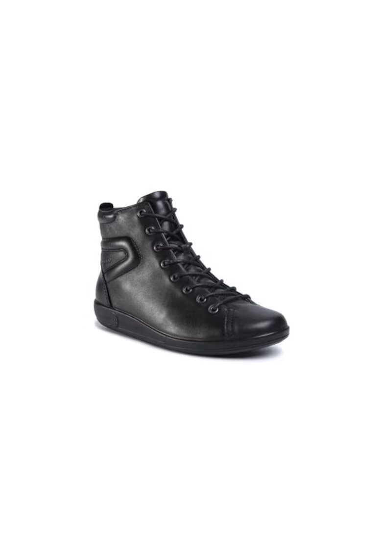 ECCO Ghete dama 207697430 - Piele naturala - Negru - Negru