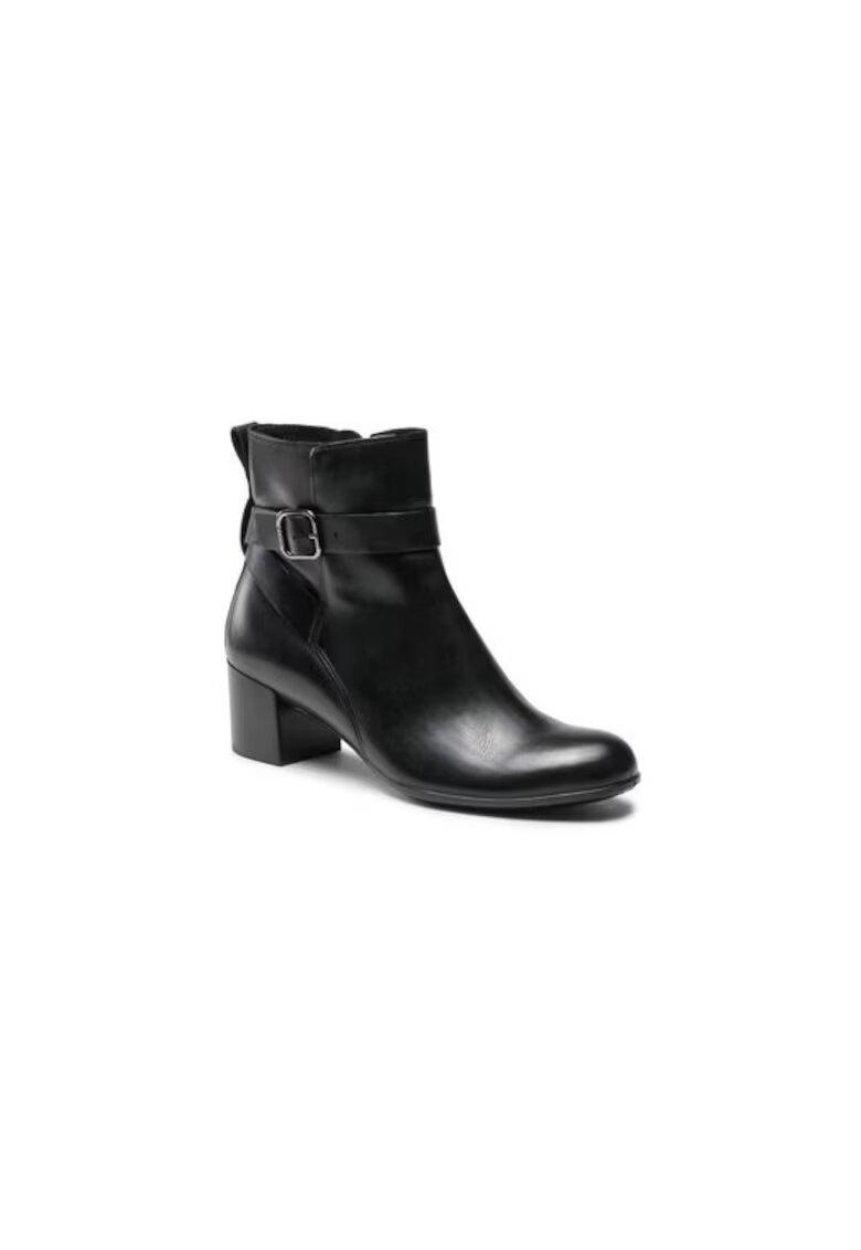 ECCO Ghete dama 303172534 - Piele naturala - Negru - Negru