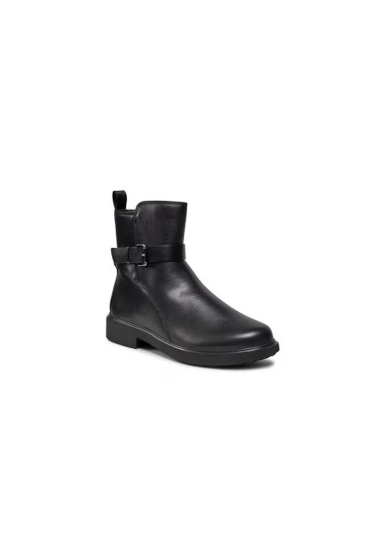 ECCO Ghete dama 303175634 - Piele naturala - Negru - Negru