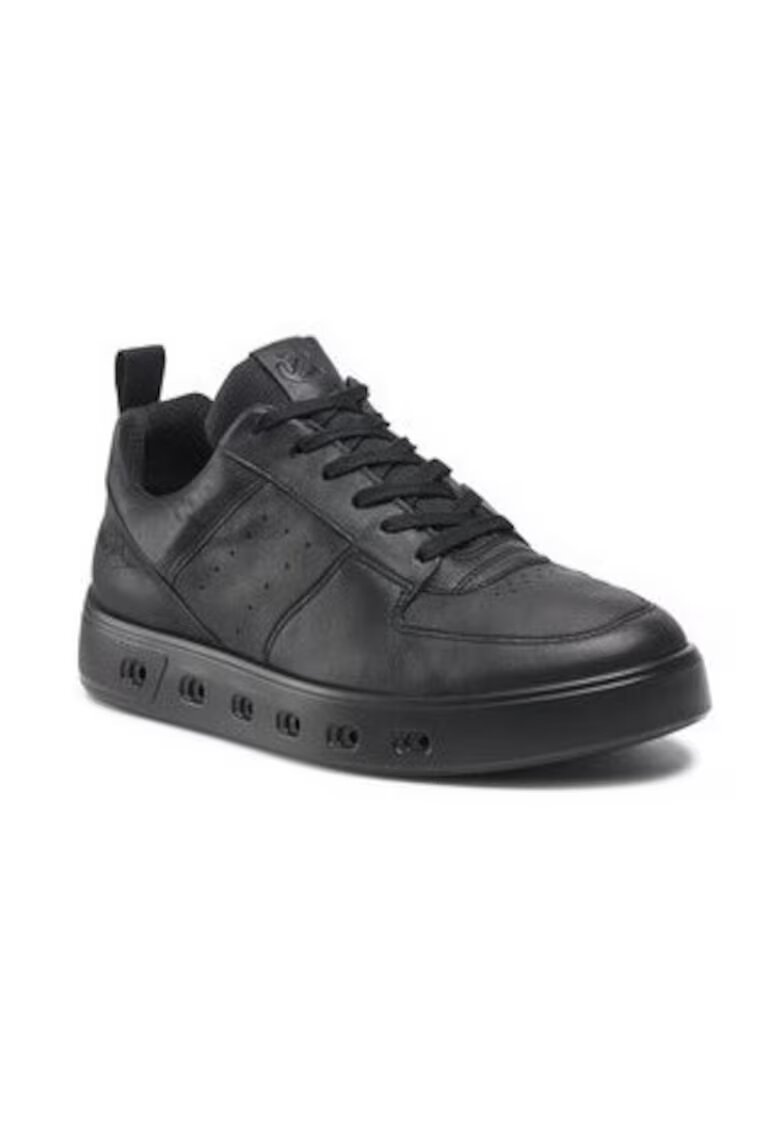 ECCO Pantofi sport barbati 209817232 - Piele naturala - Negru - Negru